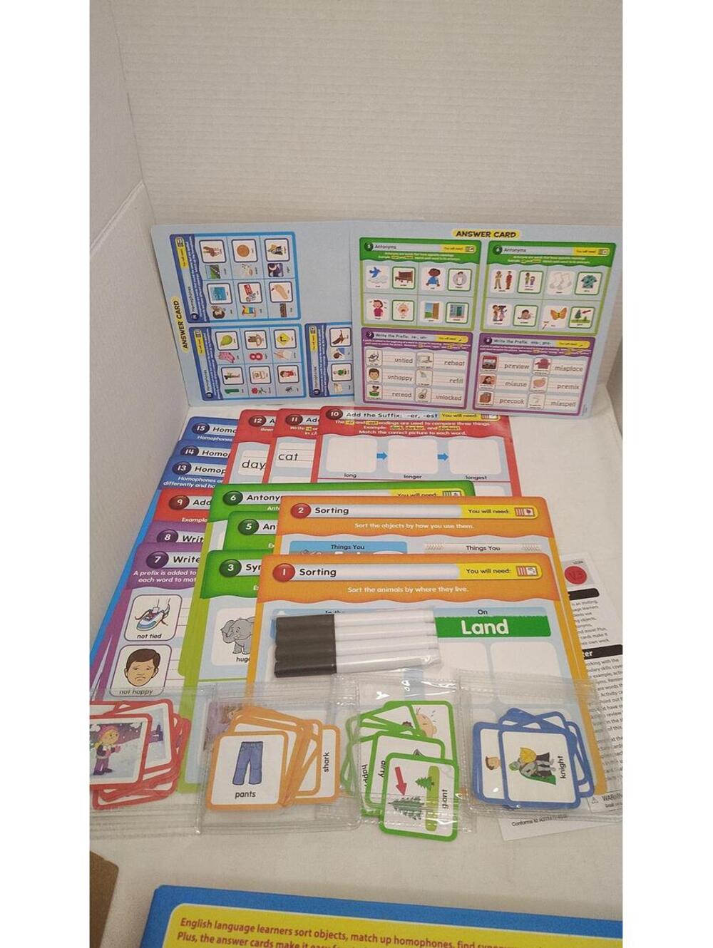 Lakeshore English Language Development Vocabulary Kit #3 Complete K-2